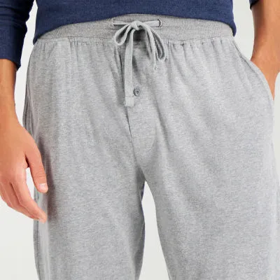 Hanes Jersey Jogger Mens Pajama Pants