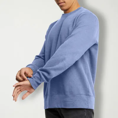 Hanes Mens Crew Neck Long Sleeve Sweatshirt