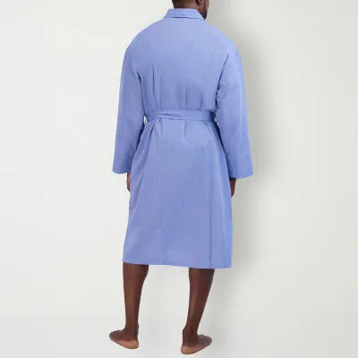 Hanes Mens Long Sleeve Mid Length Robe