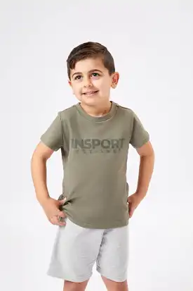 INSPORT JUNIOR LEVI MILITARY GREEN TEE