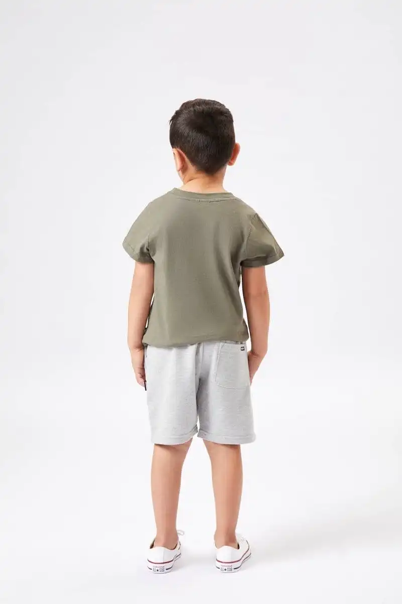 INSPORT JUNIOR LEVI MILITARY GREEN TEE