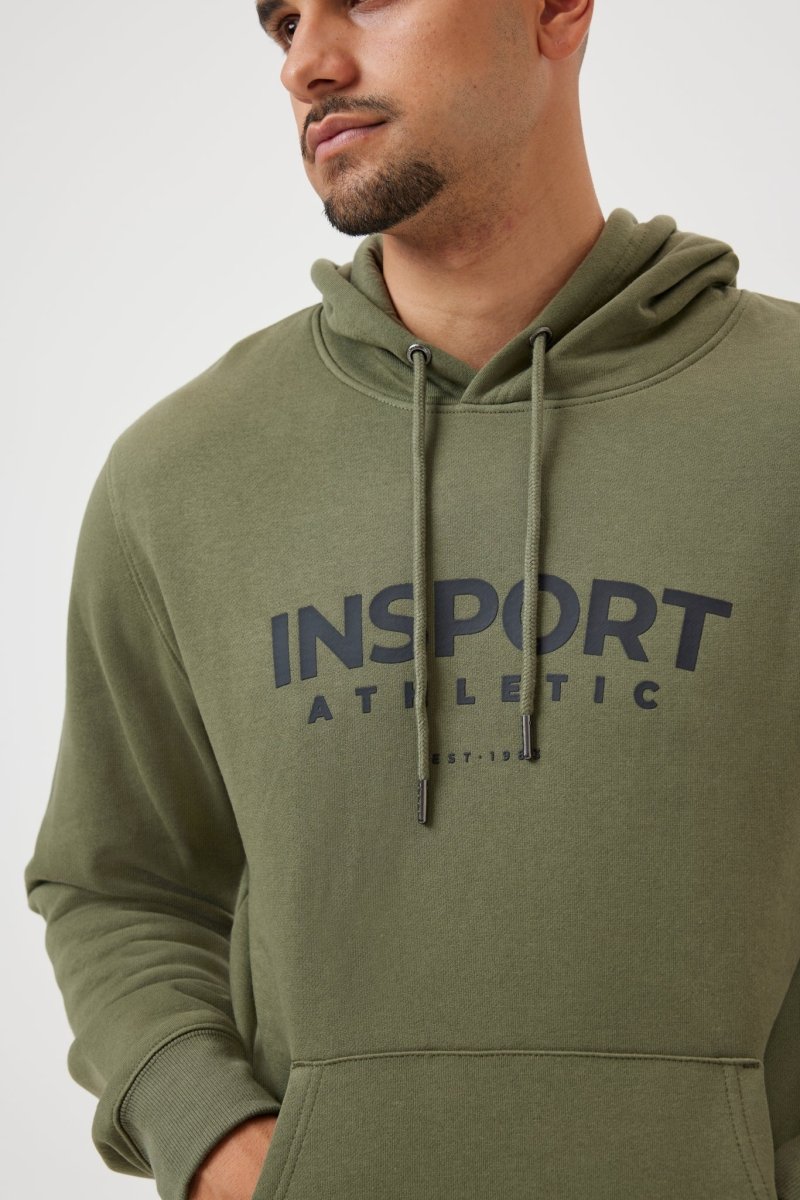 INSPORT MEN'S RALPH  MILITARY GREEN HOOD