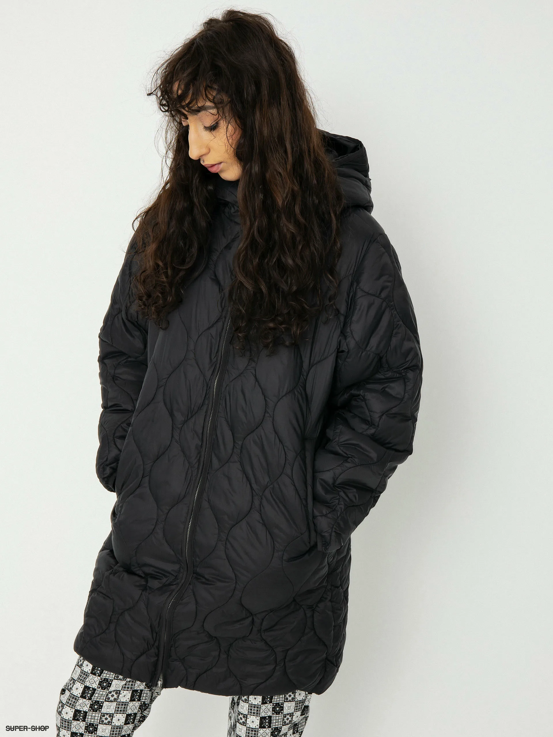 Iriedaily Quilty Coat Wmn (black)