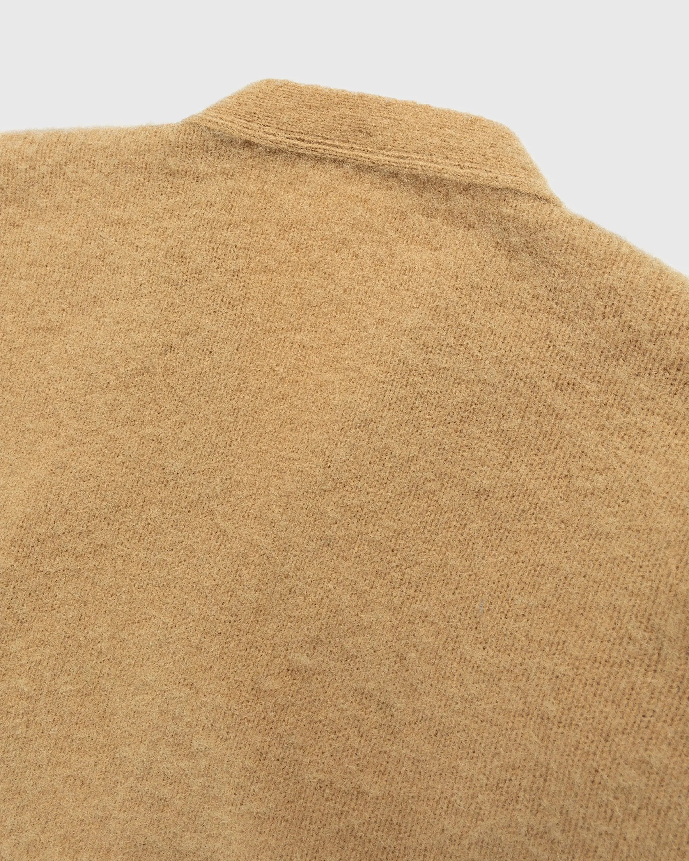 J. PRESS X HIGHSNOBIETY SHAGGY DOG CARDIGAN - TAN