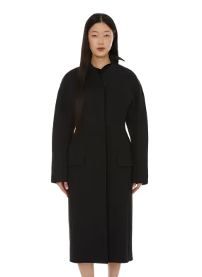 JACQUEMUS  Le Manteau Ovalo coat - Black