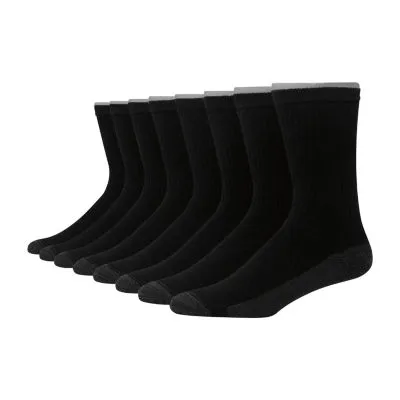 JCPenney Hanes 8 Pair Crew Socks Mens