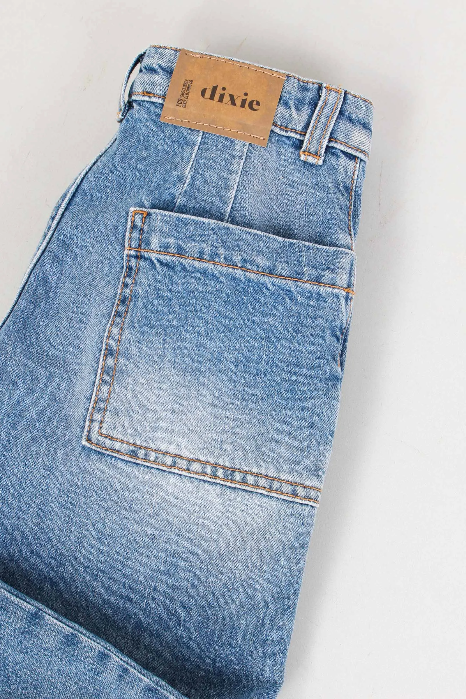 Jeans Palazzo Vintage Blu Denim