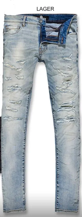 JORDAN CRAIG CRUSH AND ROLLED ROSS FIT DENIM JR1153'LAGER'