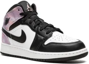 Jordan Kids Air Jordan 1 Mid SE Tie Dye sneakers White