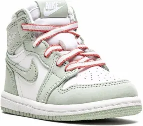 Jordan Kids Air Jordan 1 Retro High OG Seafoam sneakers Green