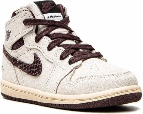 Jordan Kids x A Ma iére Jordan 1 Retro High OG SP sneakers Neutrals