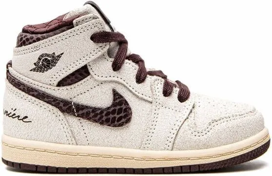 Jordan Kids x A Ma iére Jordan 1 Retro High OG SP sneakers Neutrals