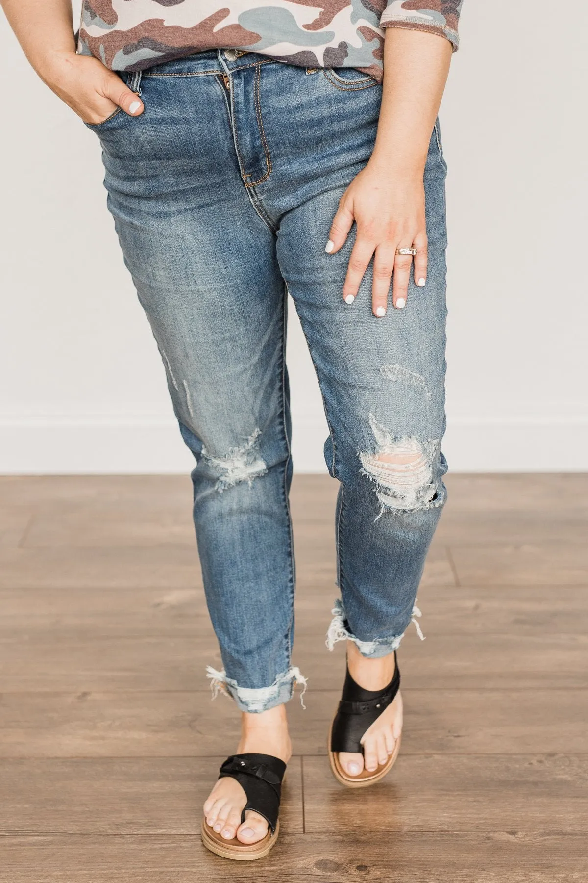 Judy Blue Skinny Jeans- Farrah Wash