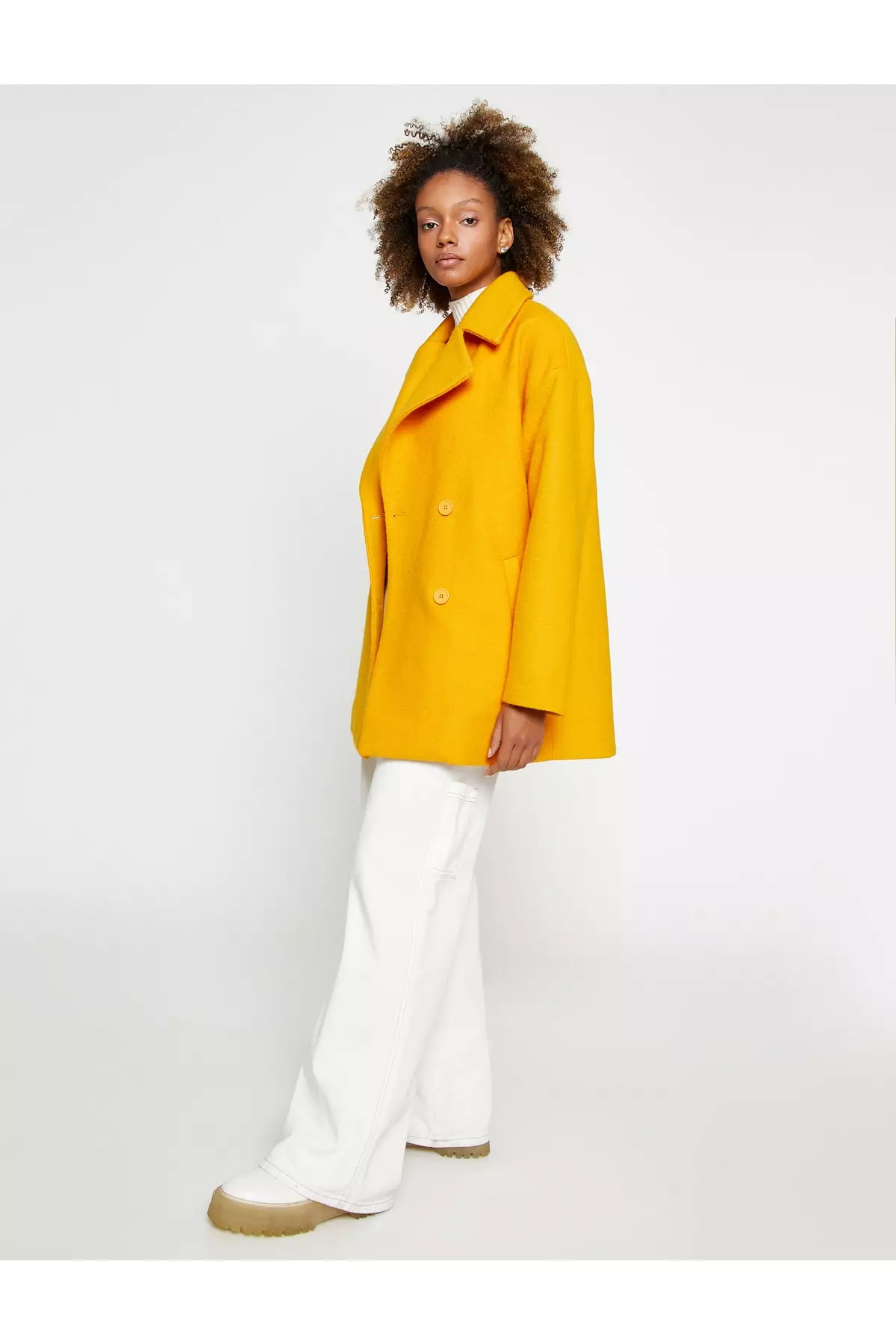 KOTON Midi Trench Coat