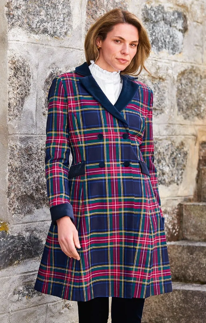 Ladies Tartan Frock Coat