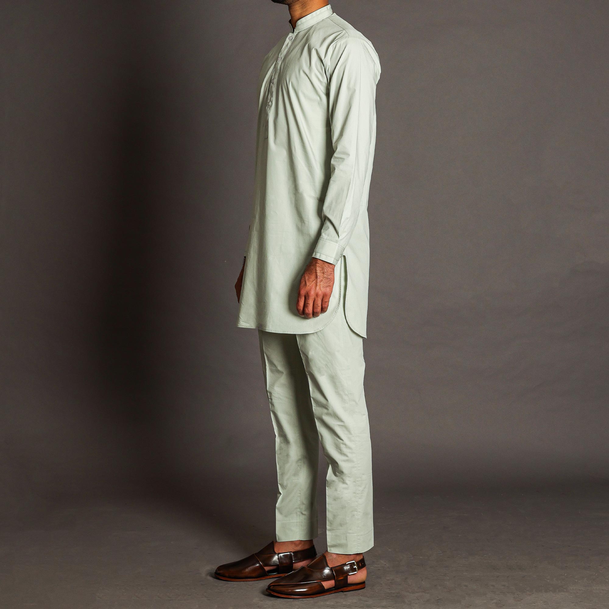 Light Green Short Kurta