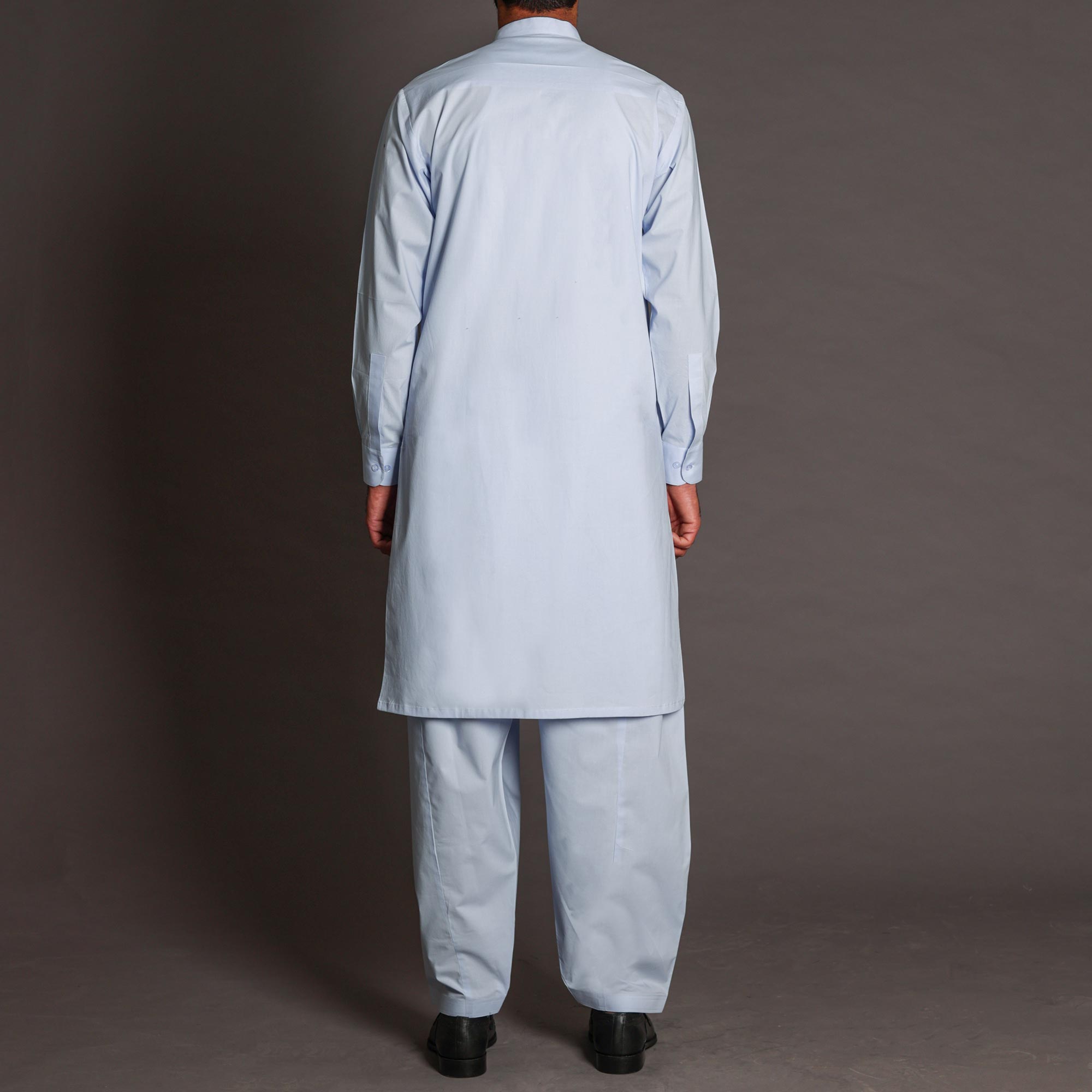 Light Sky Blue Shalwar Qameez