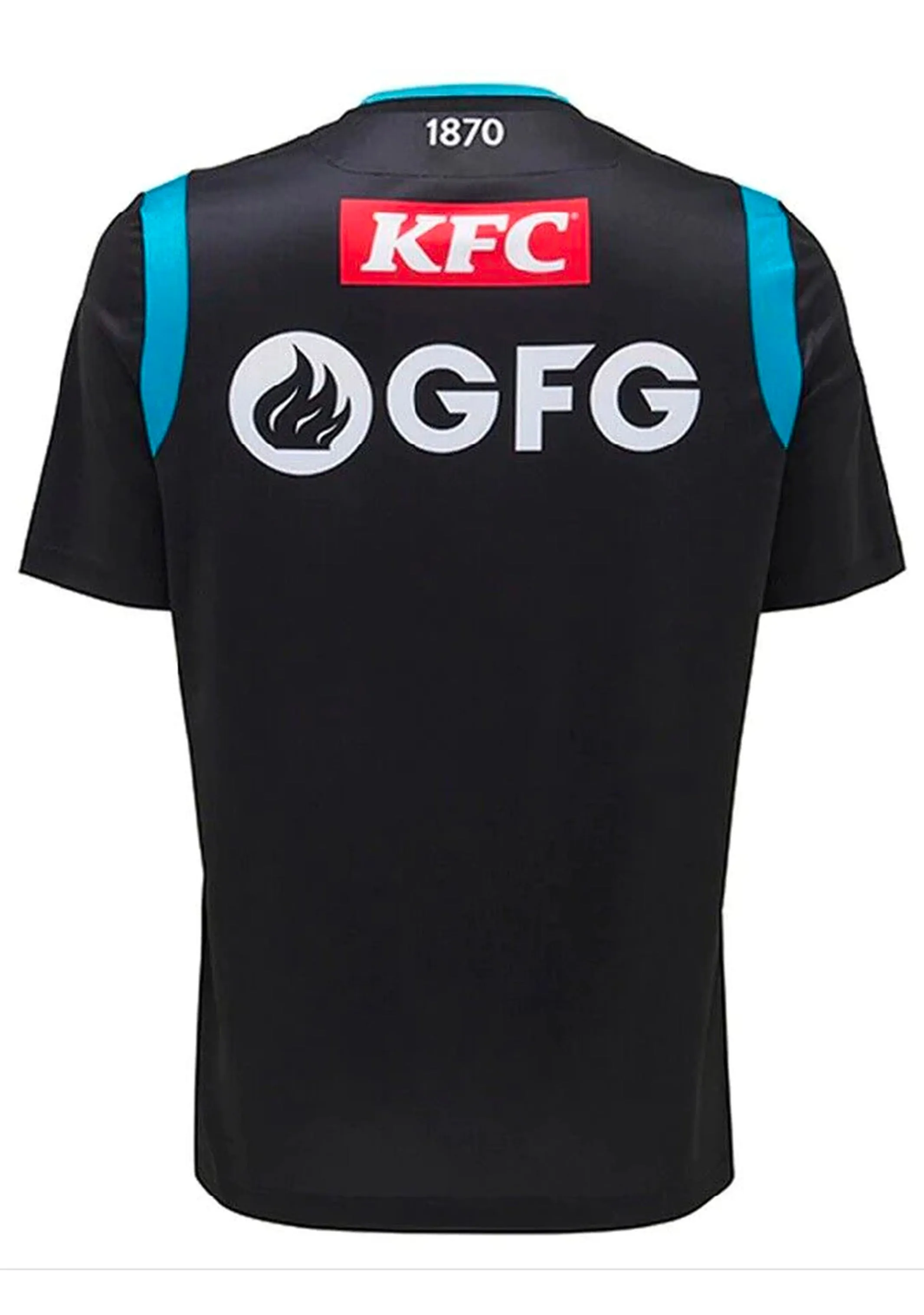 Macron Port Adelaide M21 Mens Training Player Dry Shirt  58542818