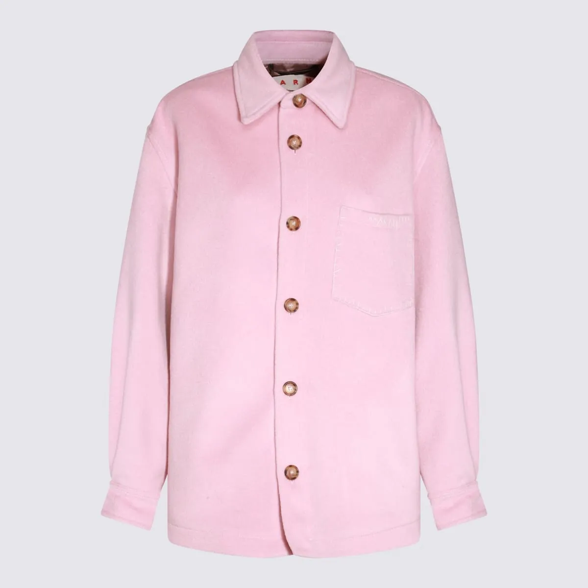 Marni Rose Wool Coat