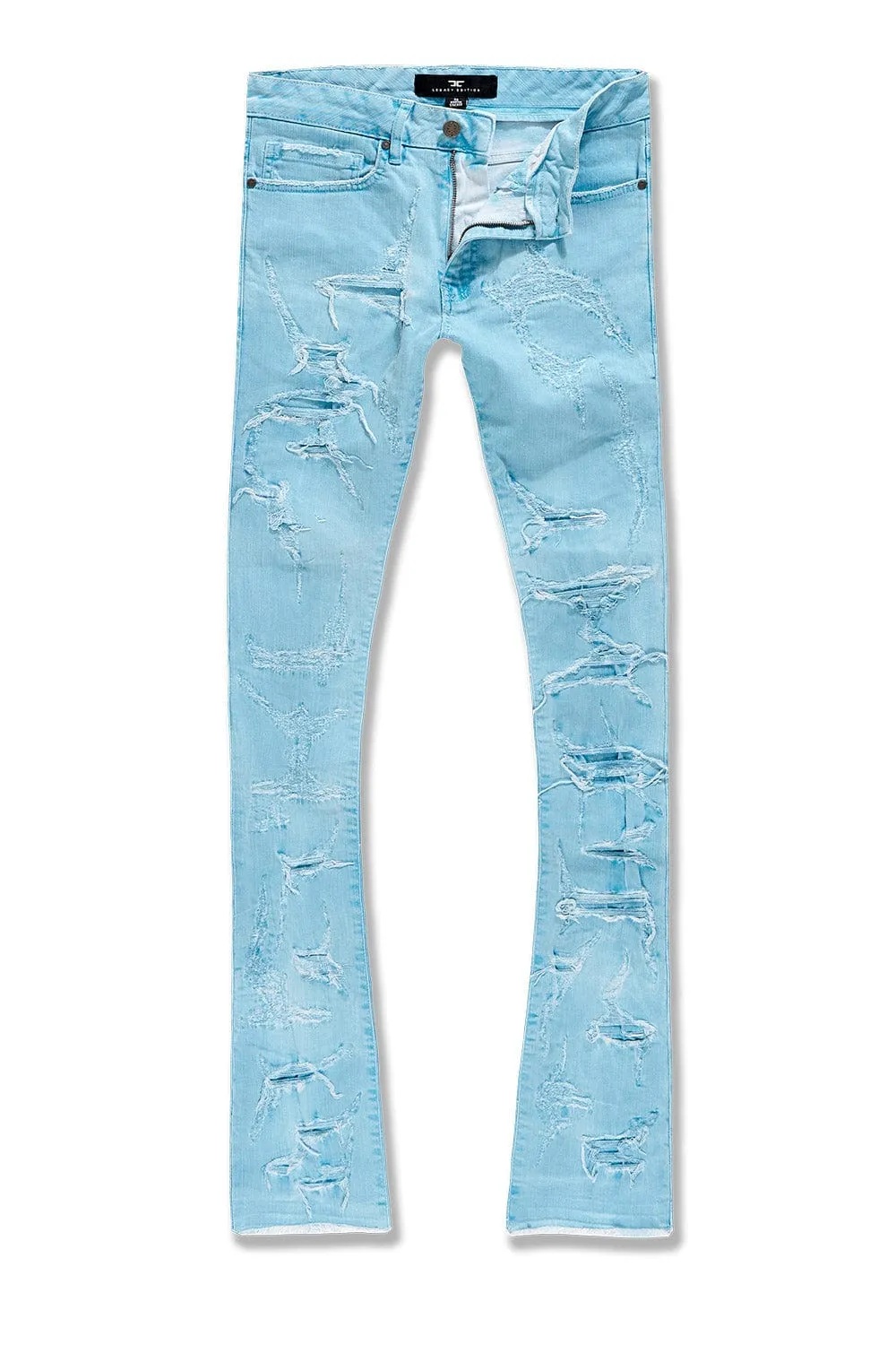 MARTIN STACKED - SANTORINI DENIM (Sky Blue)