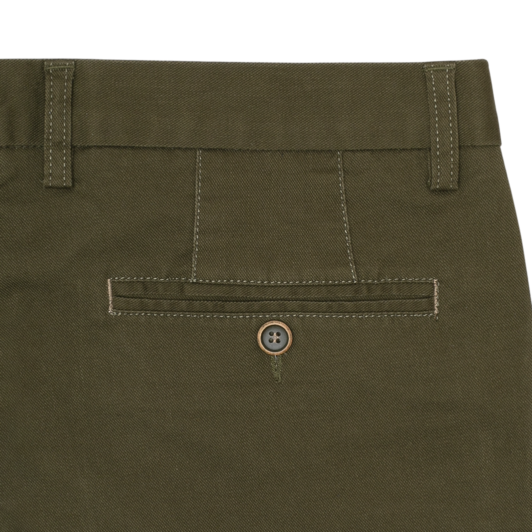 Marusho Washed Military Green Chino