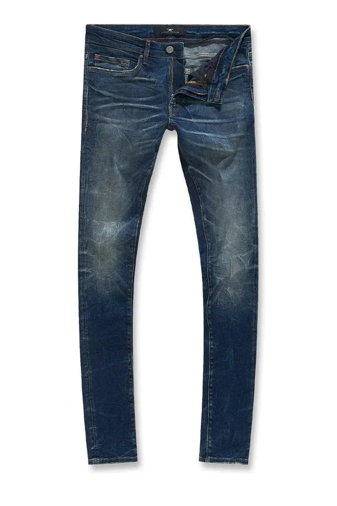 Men JORDAN CRAIG Ross Stone Cold Denim Jean