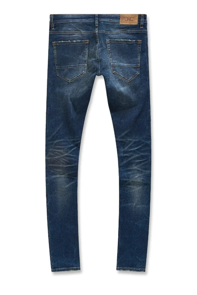 Men JORDAN CRAIG Ross Stone Cold Denim Jean