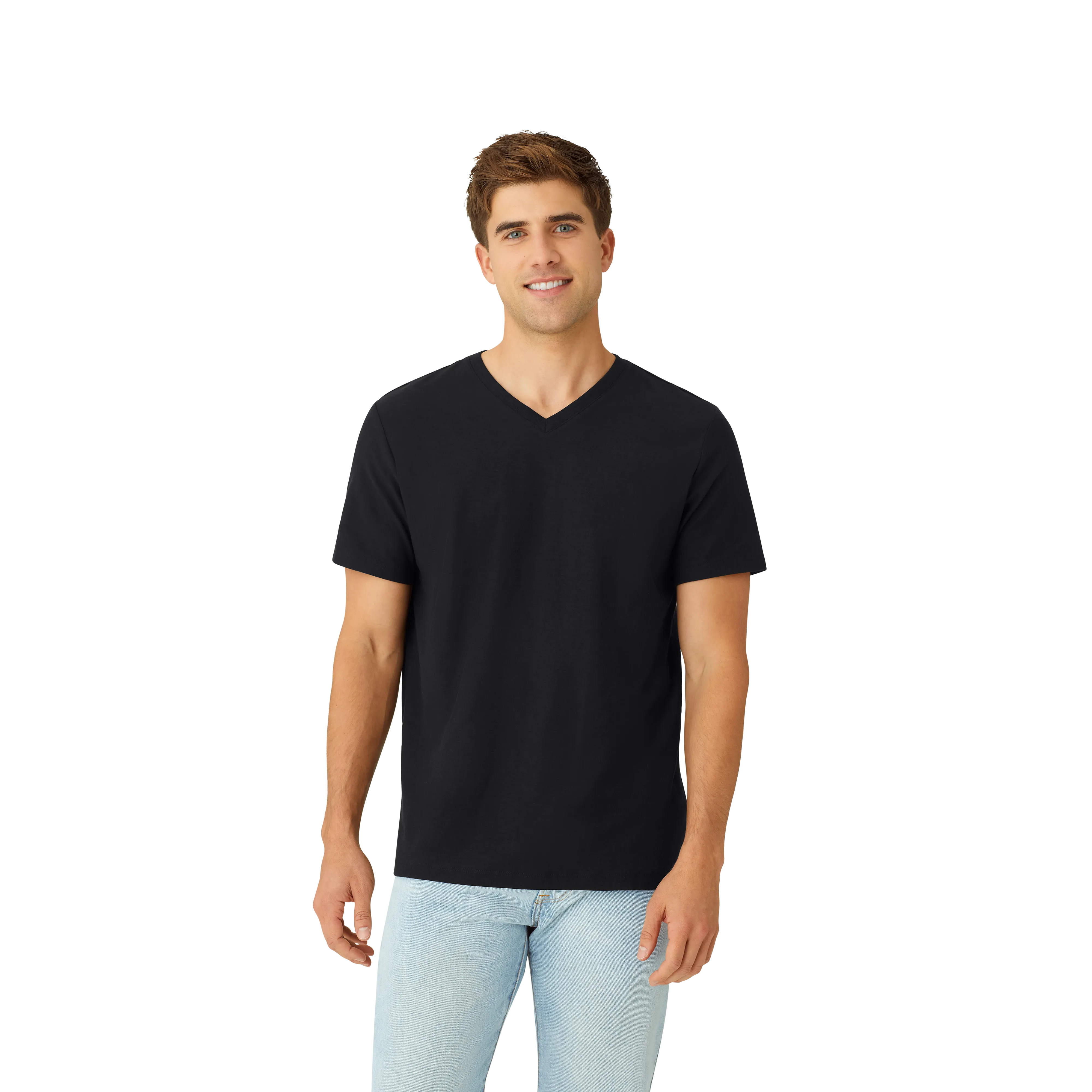 Men's Air Slub V-Neck T-Shirt 3-Pack