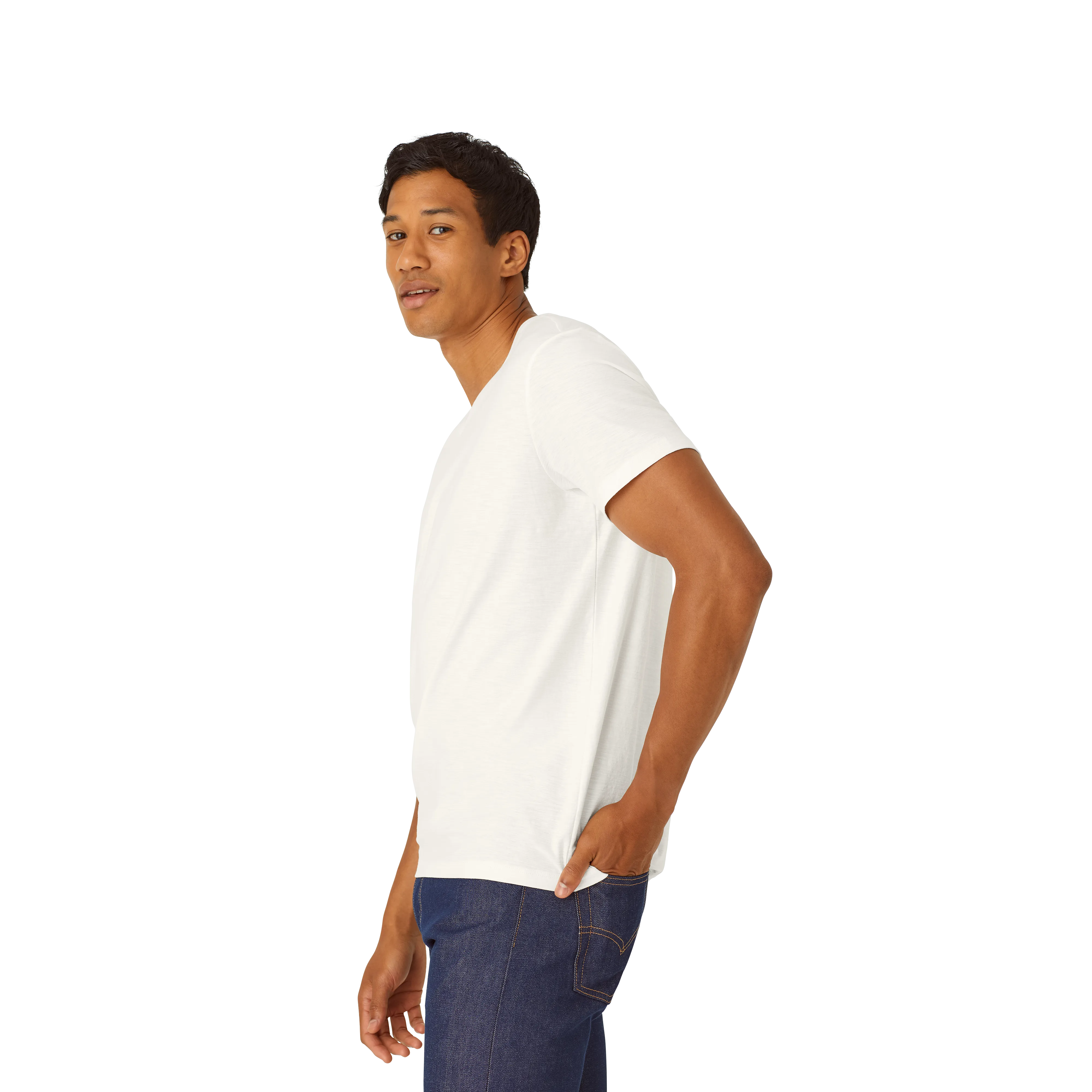 Men's Air Slub V-Neck T-Shirt 3-Pack