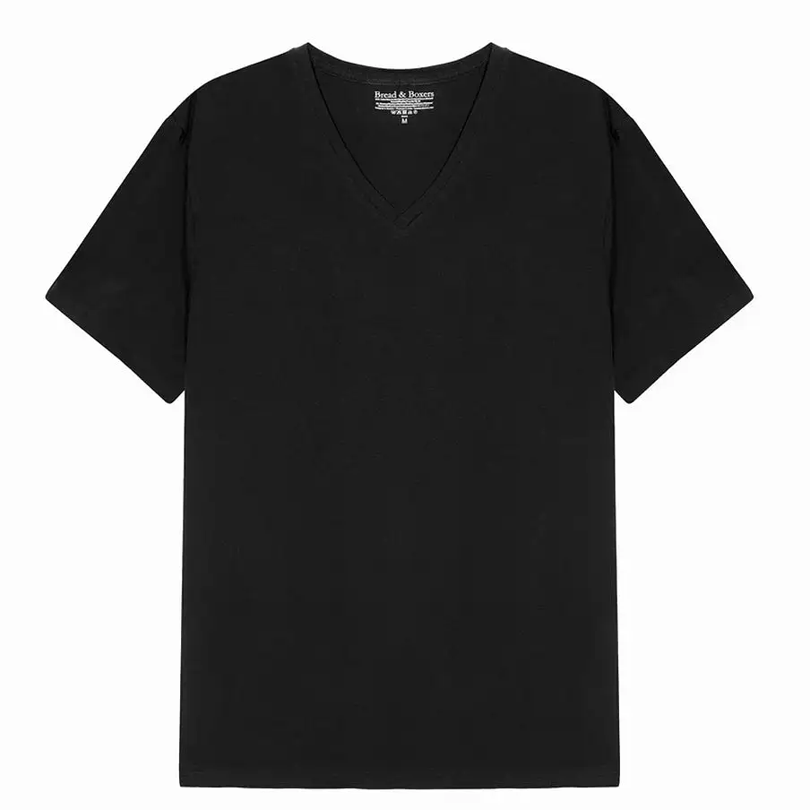 Men's Bread & Boxers | V-Neck T-Shirt | Black