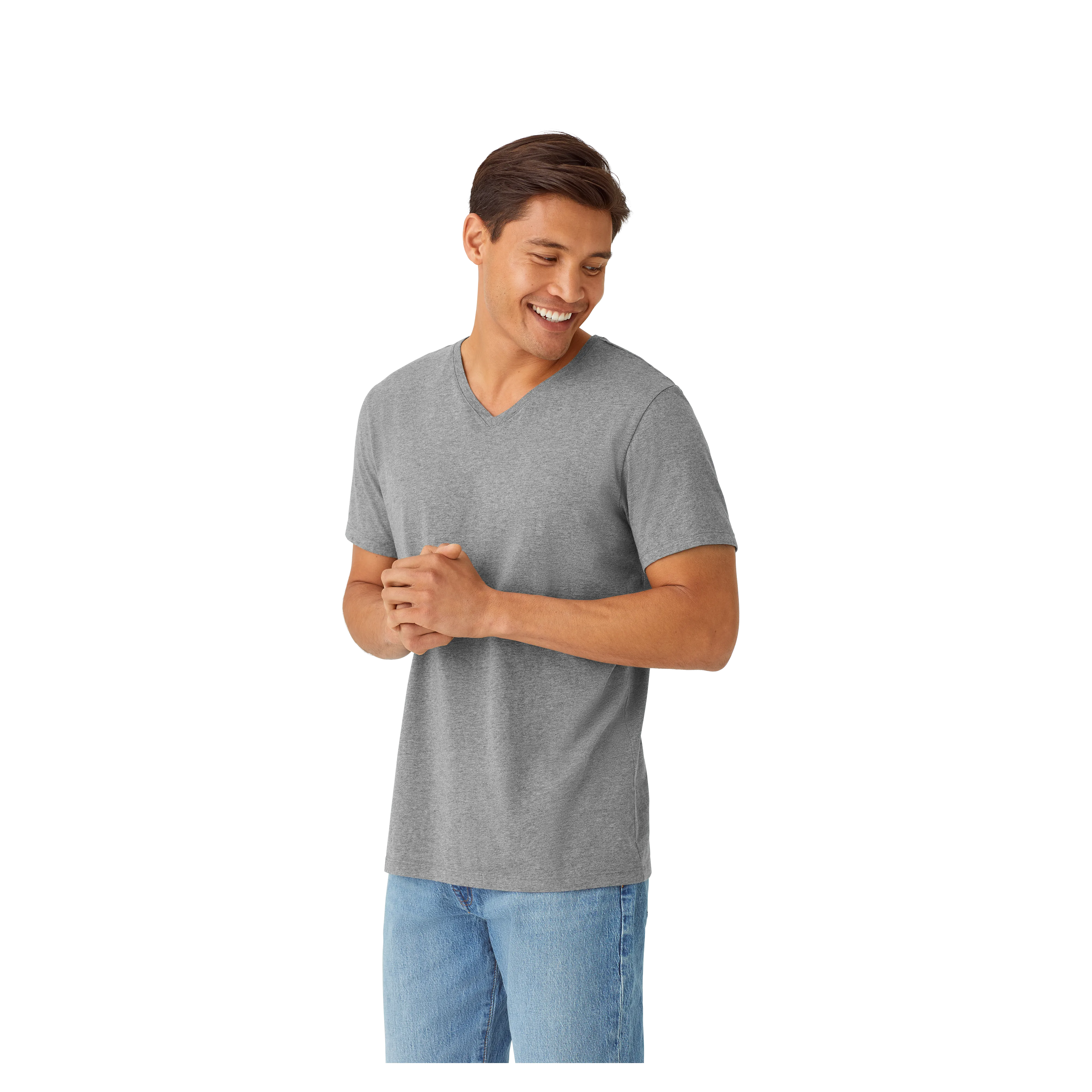 Men's Pima Cotton V-Neck T-Shirt 3-Pack