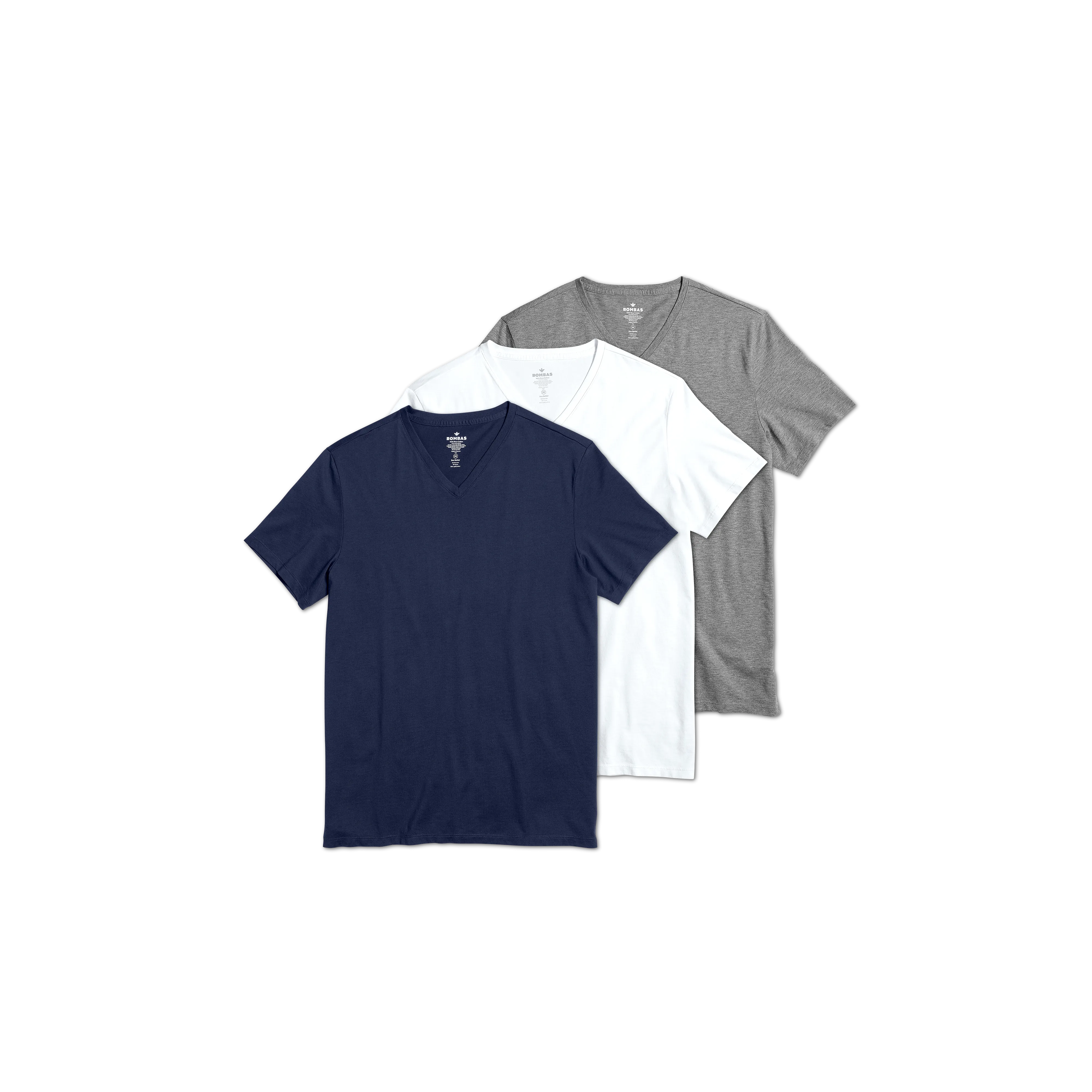 Men's Pima Cotton V-Neck T-Shirt 3-Pack