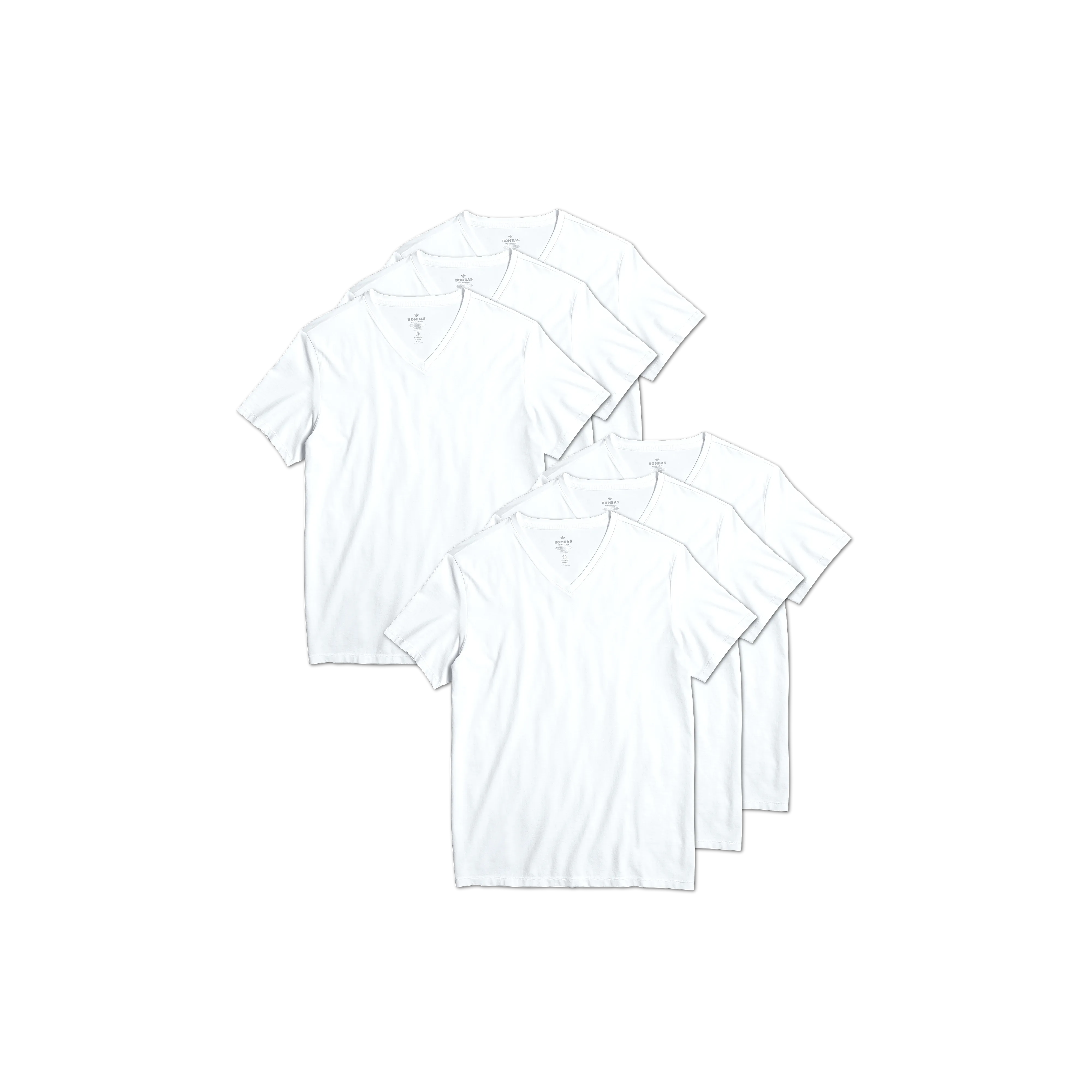 Men's Pima Cotton V-Neck T-Shirt 6-Pack