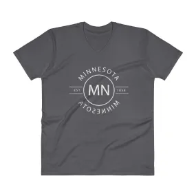 Minnesota - V-Neck T-Shirt - Reflections