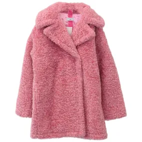 MONNALISA KIDS GIRLS FAUX SHEARLING COAT 8 YEARS