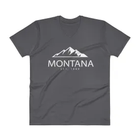 Montana - V-Neck T-Shirt - Established