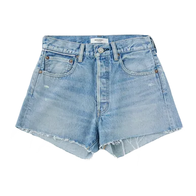 Moussy Bordeaux Shorts, Light Blue