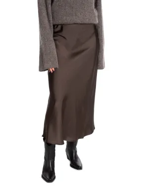 NEO NOIR SKIRT BOVARY DARK BROWN