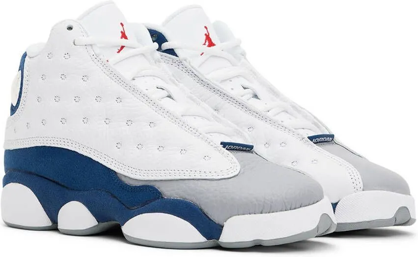 Nike Jordan Kids White & Navy Air Jordan 13 Retro Big Kids Sneakers