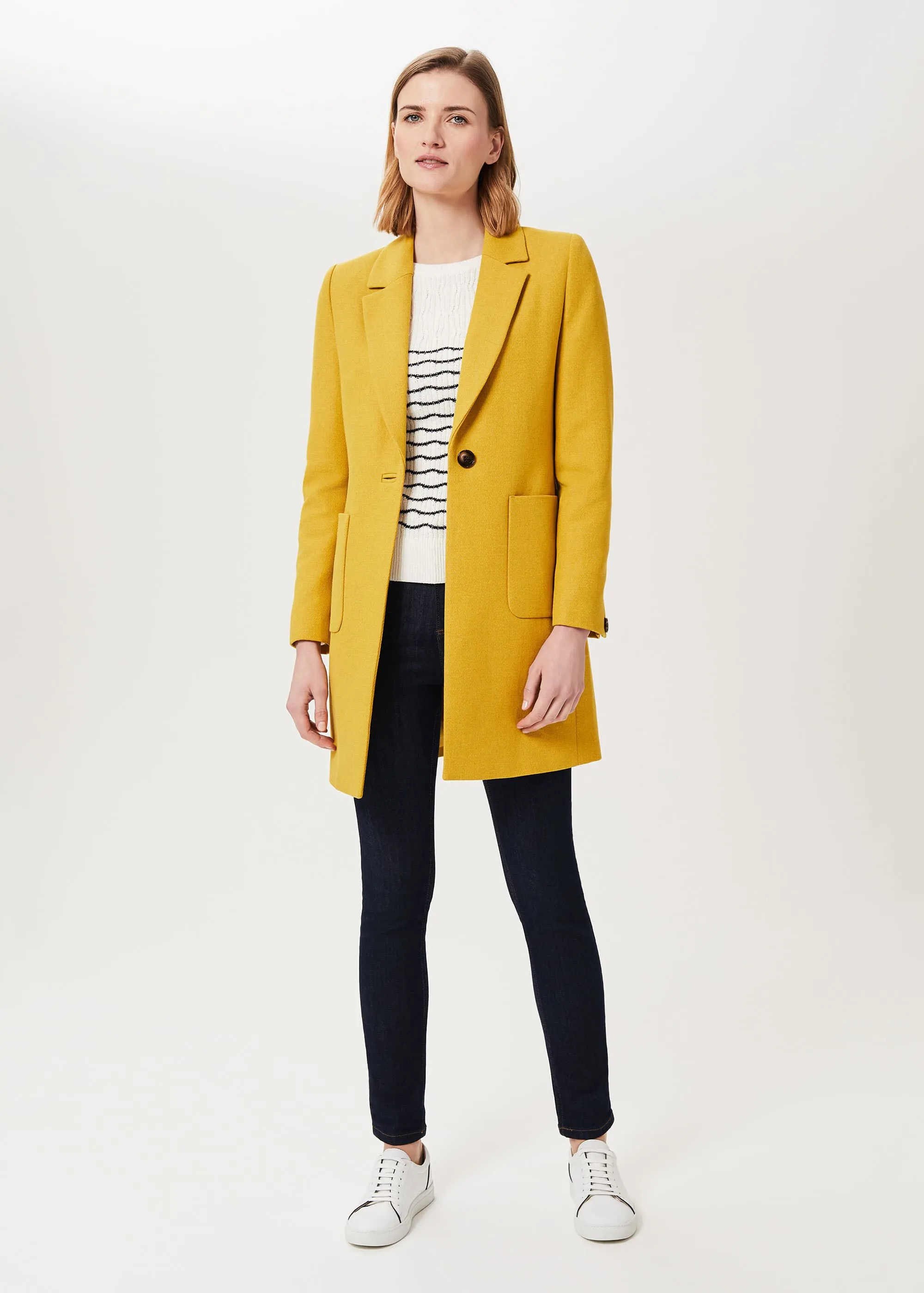 Petite Corina Coat With Wool 