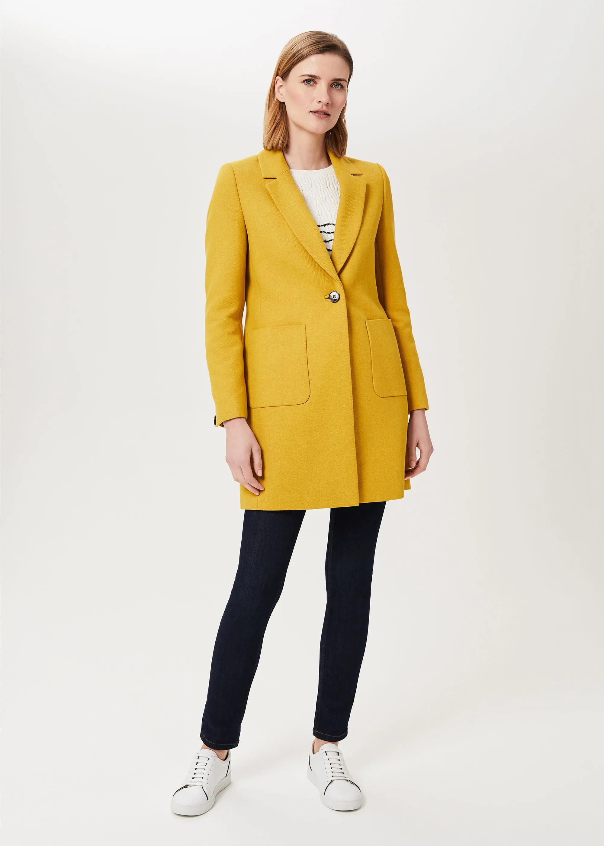 Petite Corina Coat With Wool 