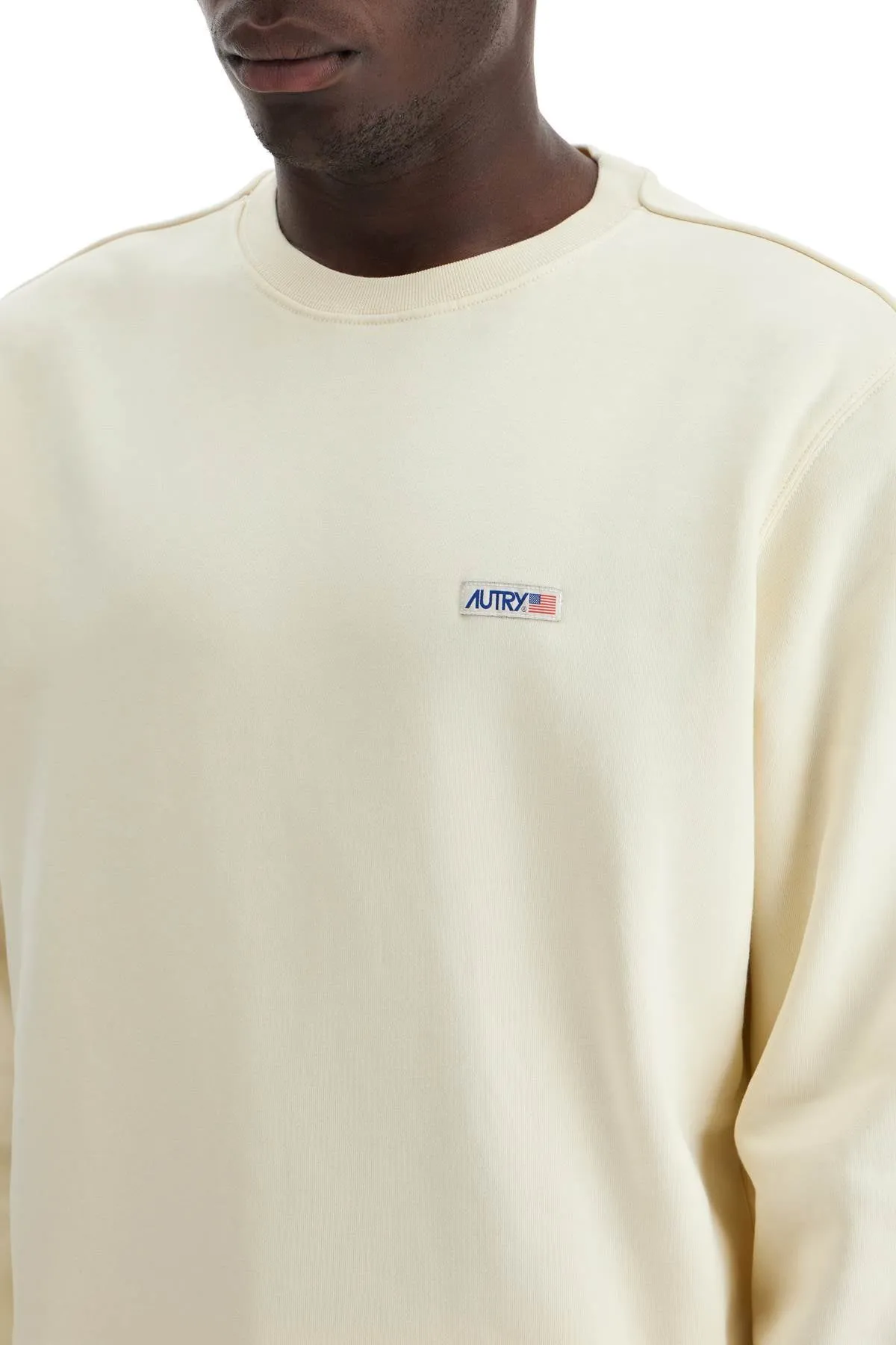 relaxed fit crewneck sweat