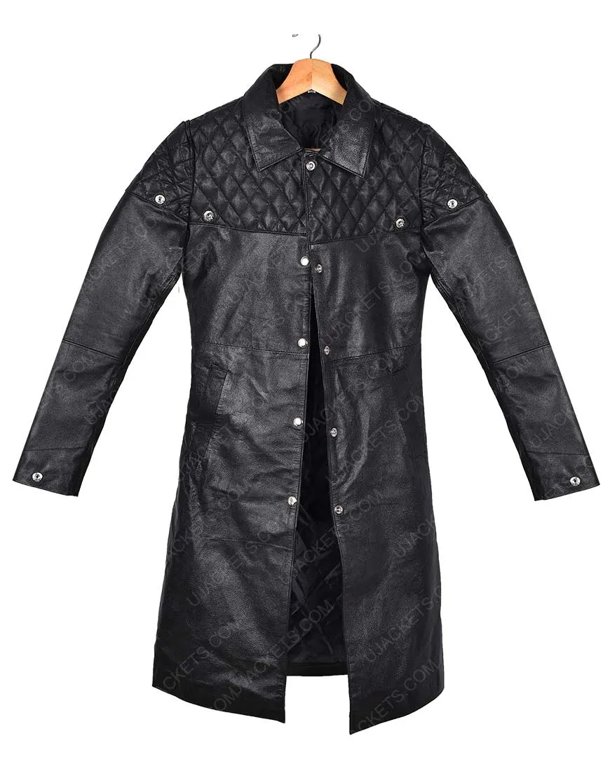 Rosa Salazar Battle Angel Alita Leather Coat - Rosa Salazar Coat