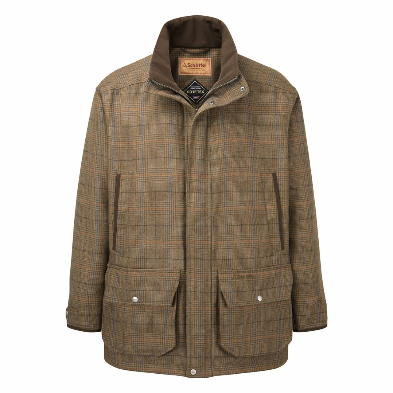 Schoffel Ptarmigan Tweed Classic Coat Arran