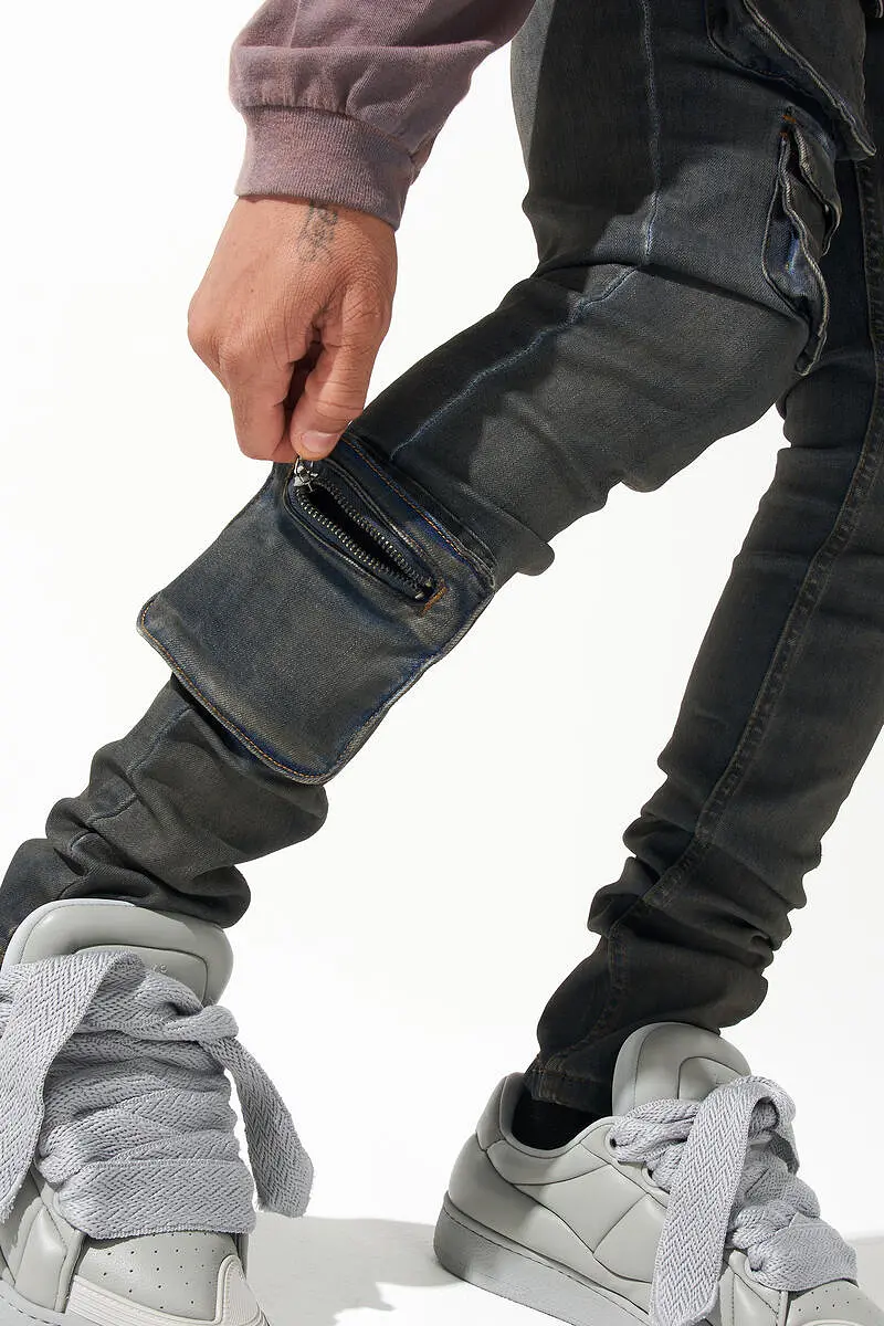 SERENEDE Wave Cargo Jeans (Cargo)