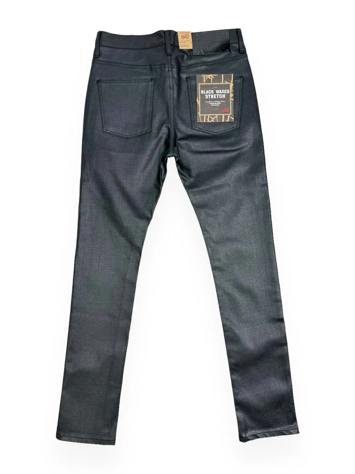 STACKED GUY denim - BLK WAX