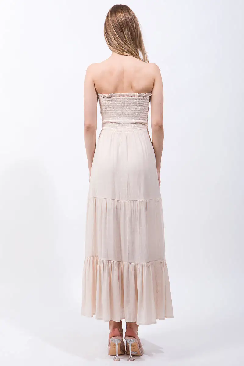 Strapless Maxi Dress