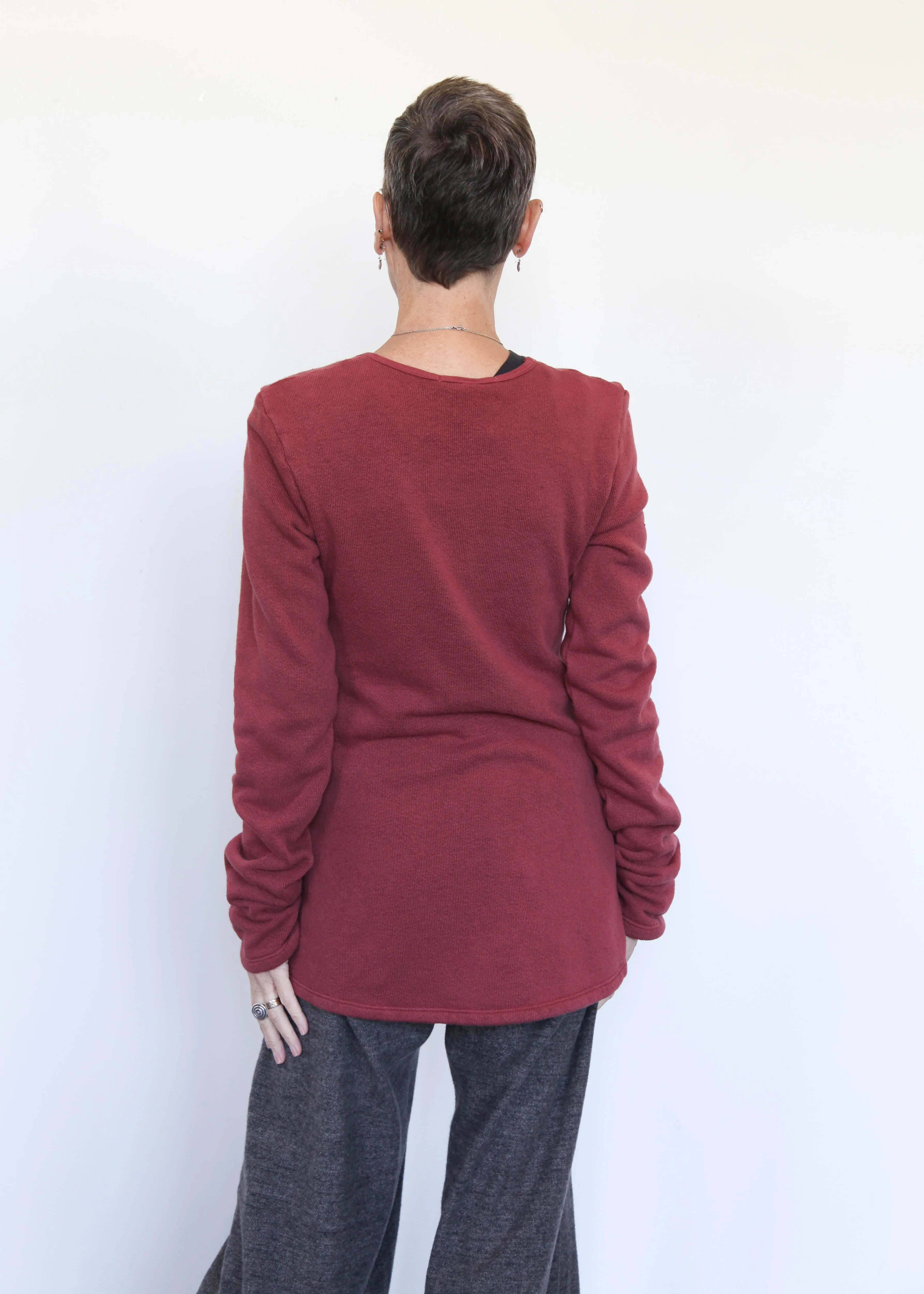 Studio Sweater - Oxblood