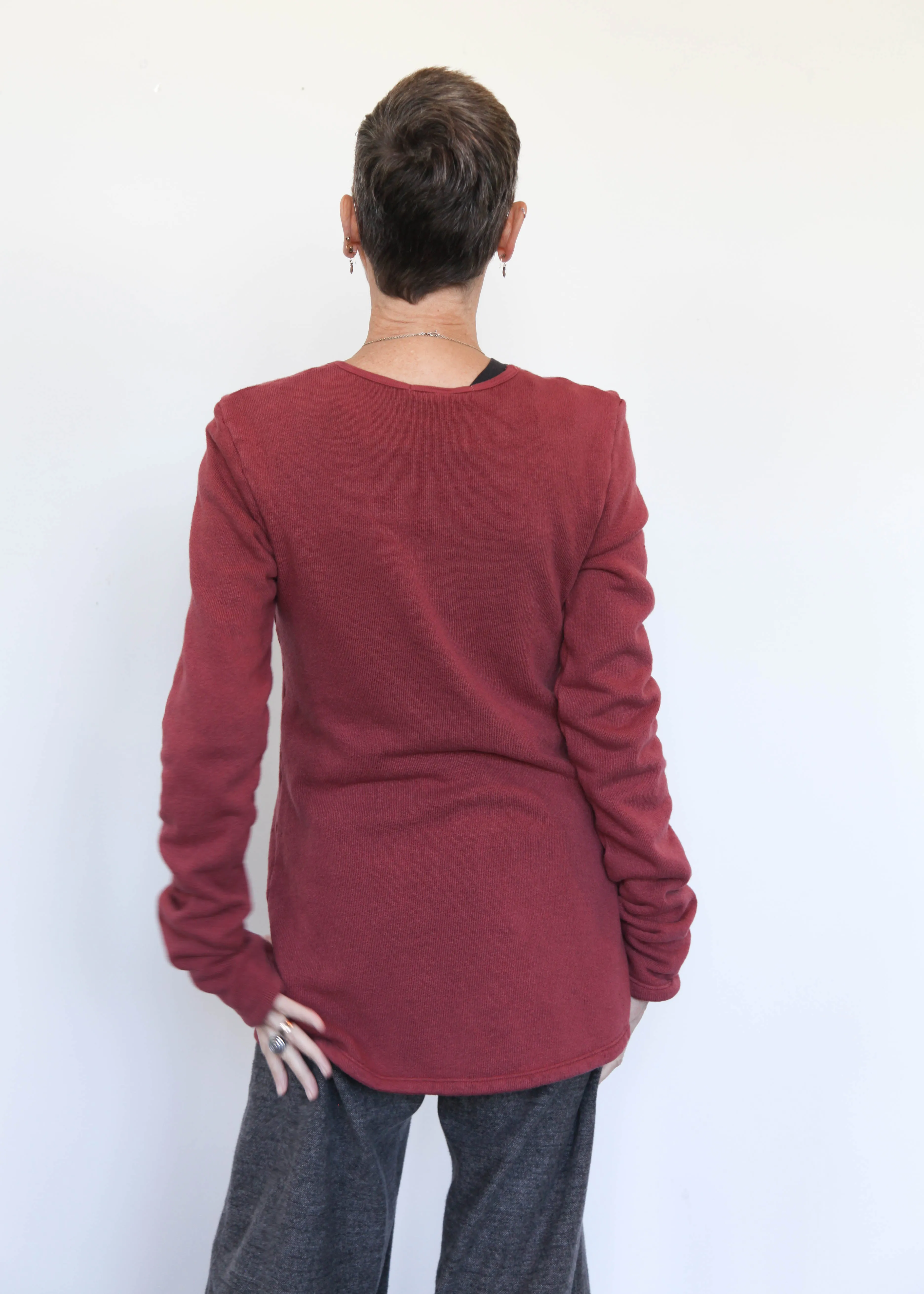 Studio Sweater - Oxblood