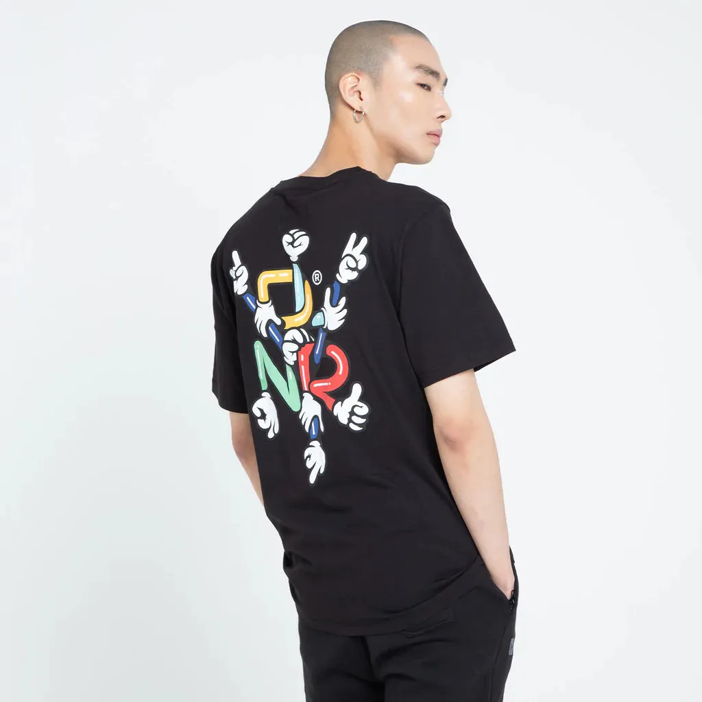 T-SHIRT DOLLY NOIRE Hands tee black